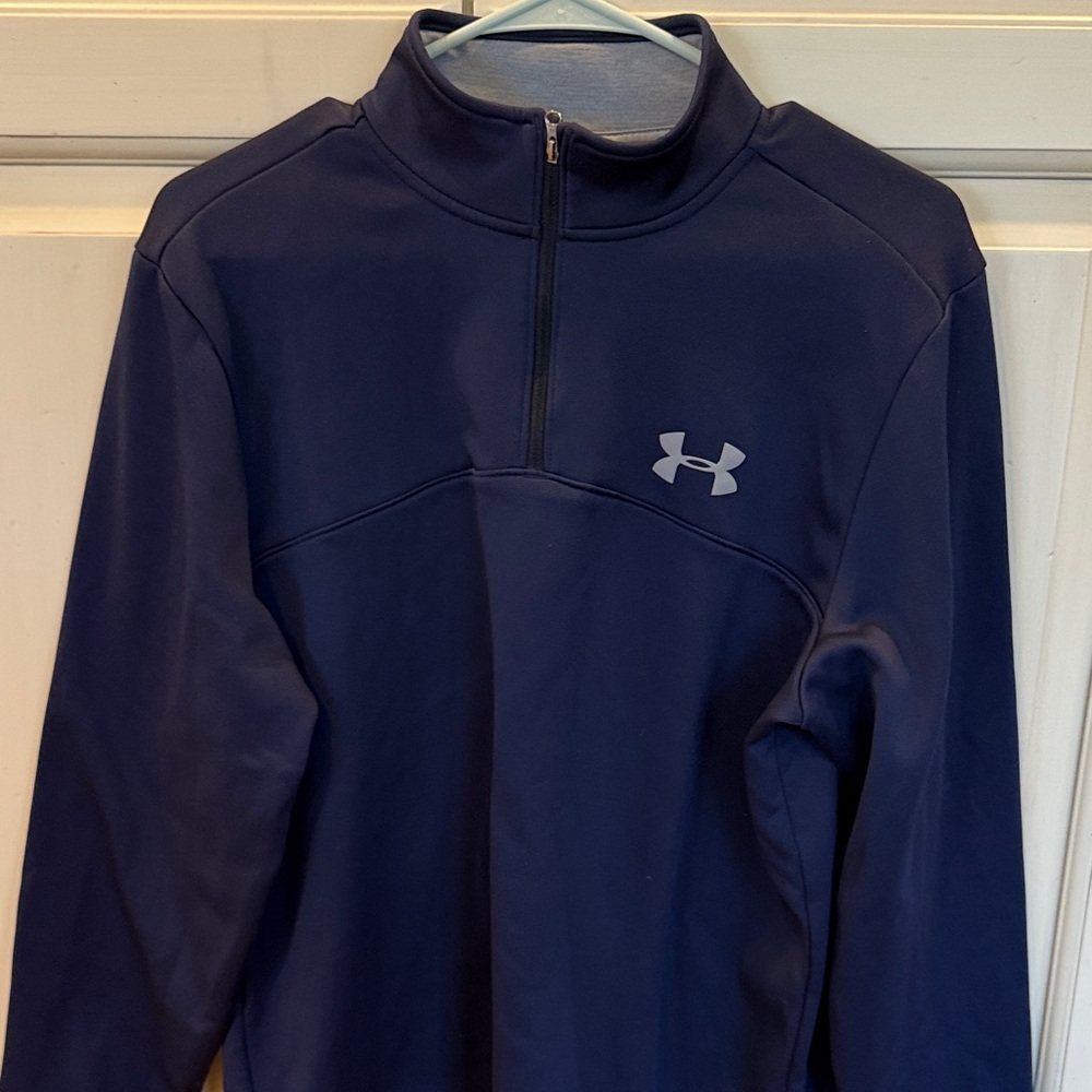 Under Armour Dark Blue Half-Zip Pullover